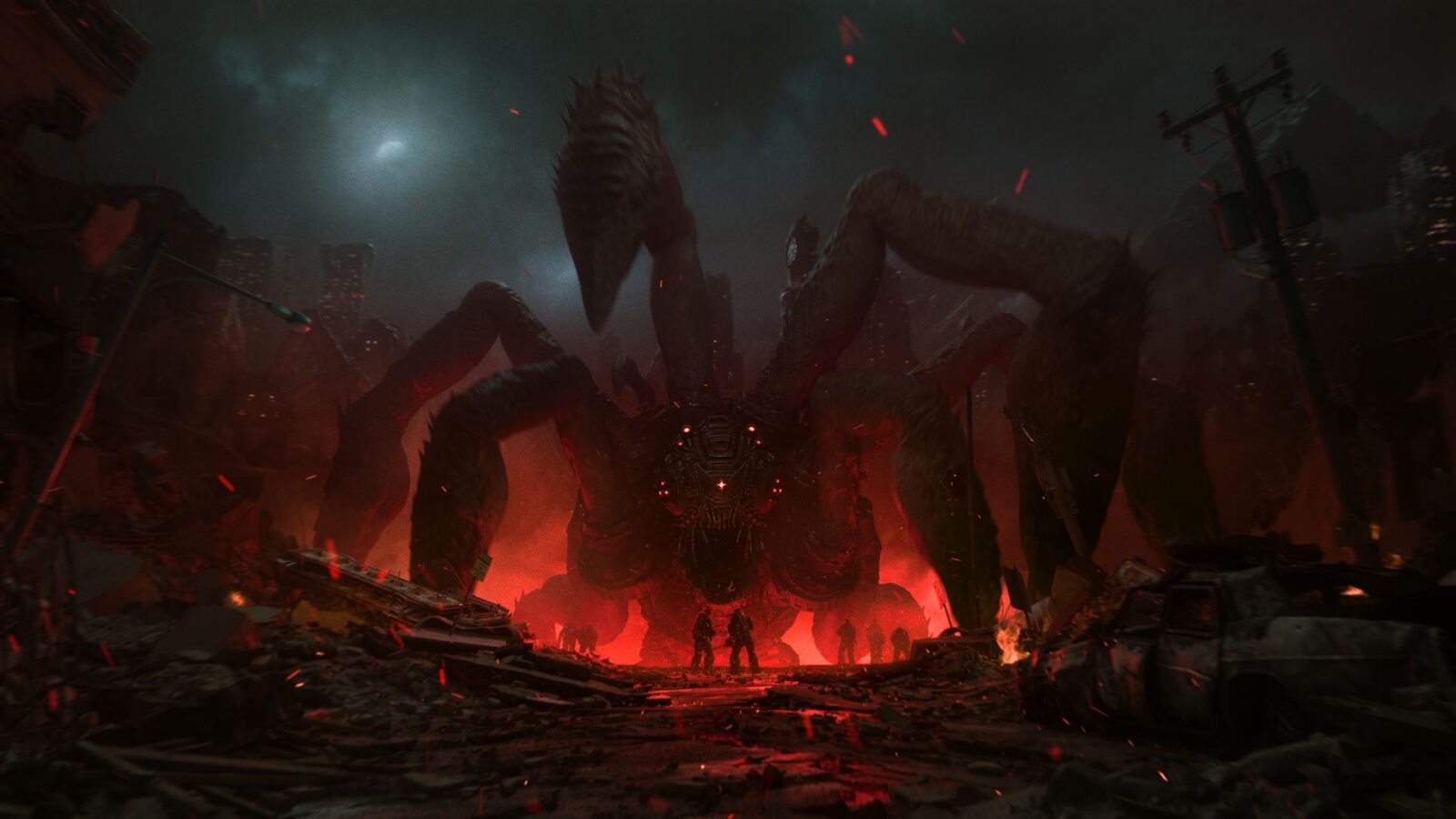 Gears of War: E-Dayのローカスト襲来シーン