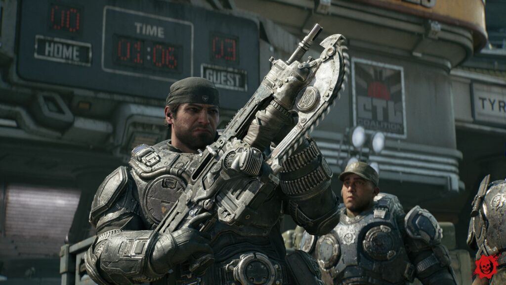 Gears of War: E-Dayのプロトタイプ・ランサー